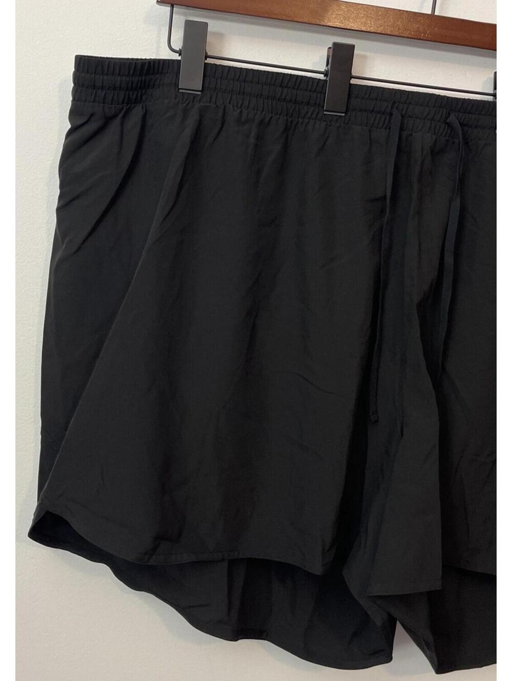 Old Navy Womens 4x Black Go-Dry Mid-Rise Elastic Waist Athletic Shorts! A3124 - Picture 5 of 6